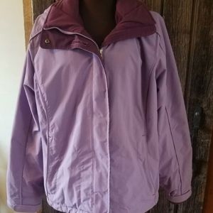 LL Bean Women’s Heavy 3 in 1 Winter Coat Removable Fleece  Medium